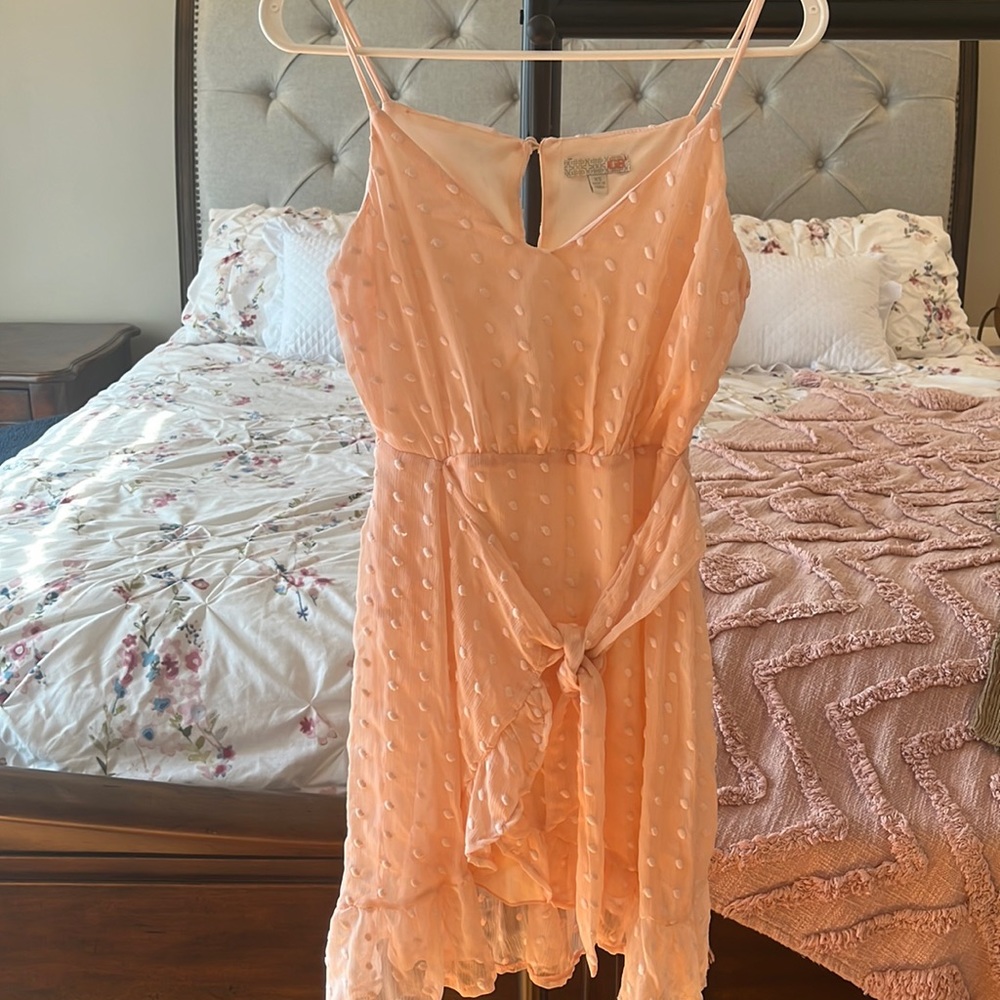 GB peach dress